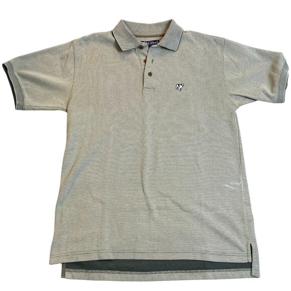 Big Dogs Mens Polo Shirt Medium Cotton Poly Blend Embroidered Dog Logo - Picture 1 of 10